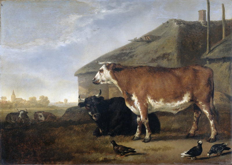 Pièce de bétail - Abraham van Calraet