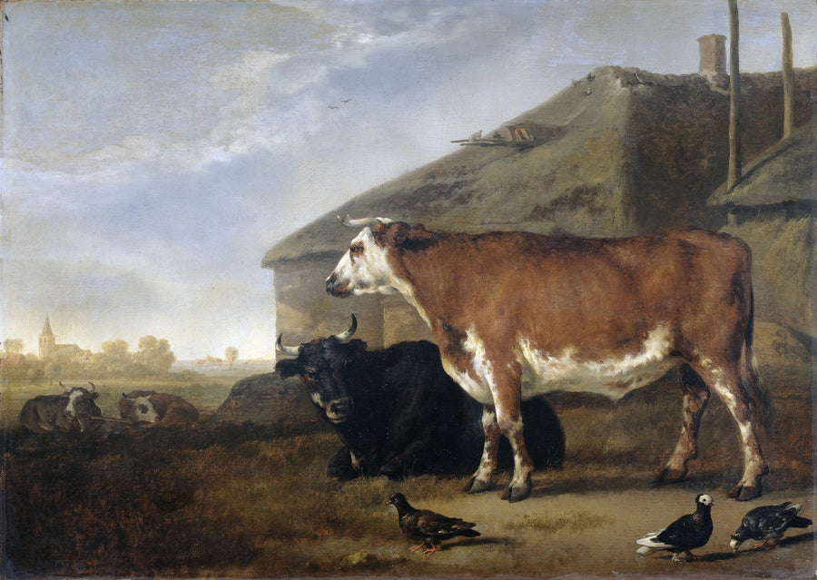 Pièce de bétail - Abraham van Calraet