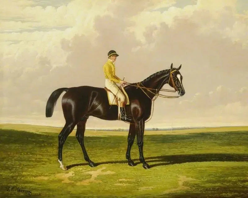 Pierre de touche' - John Frederick Herring, Sr. image 1 copie peinte à la main à l’huile