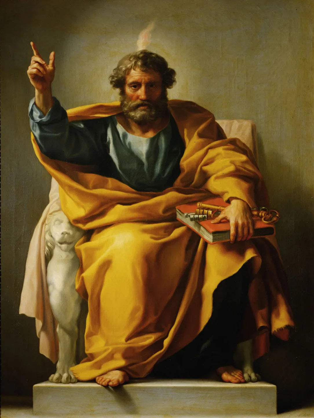 Pierre l'Apôtre - Anton Raphael Mengs image 1 reproduction réalisée par Alpha Reproduction