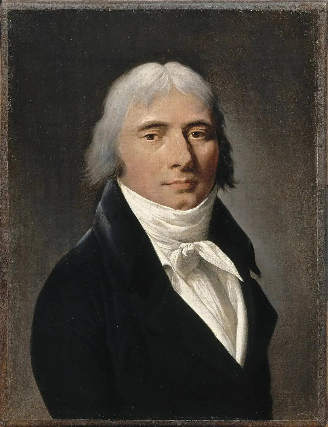 Pierre Paul Royer Collard - Louis-Léopold Boilly image 1 reproduction de peinture à l’huile