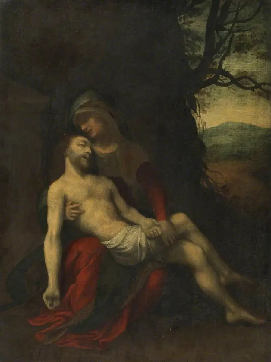Pietà - Antonio da Correggio image 1 reproduction artisanale de tableau