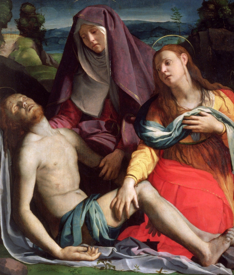 Pietà avec Sainte Marie-Madeleine - Bronzino
