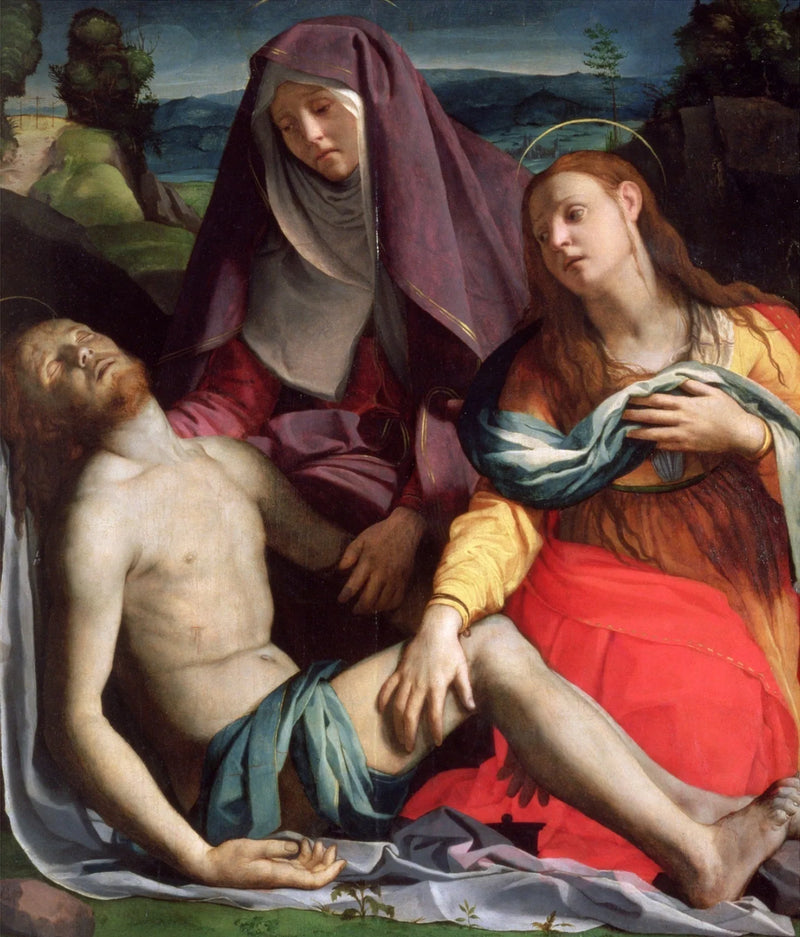 Pietà avec Sainte Marie-Madeleine - Bronzino