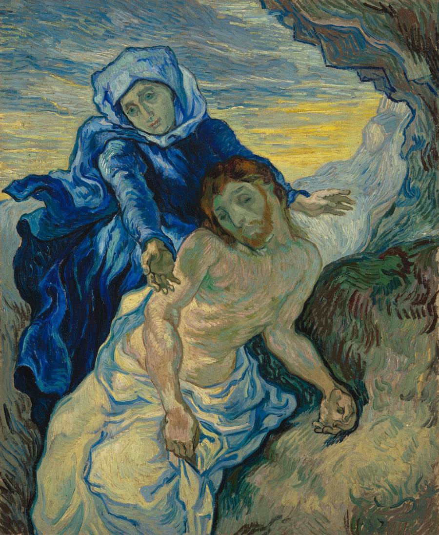 Pietà, d’après Delacroix, F630 – Vincent van Gogh