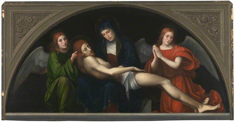 Pietà - Francesco Francia image 1 reproduction d’œuvre d’art à l’huile