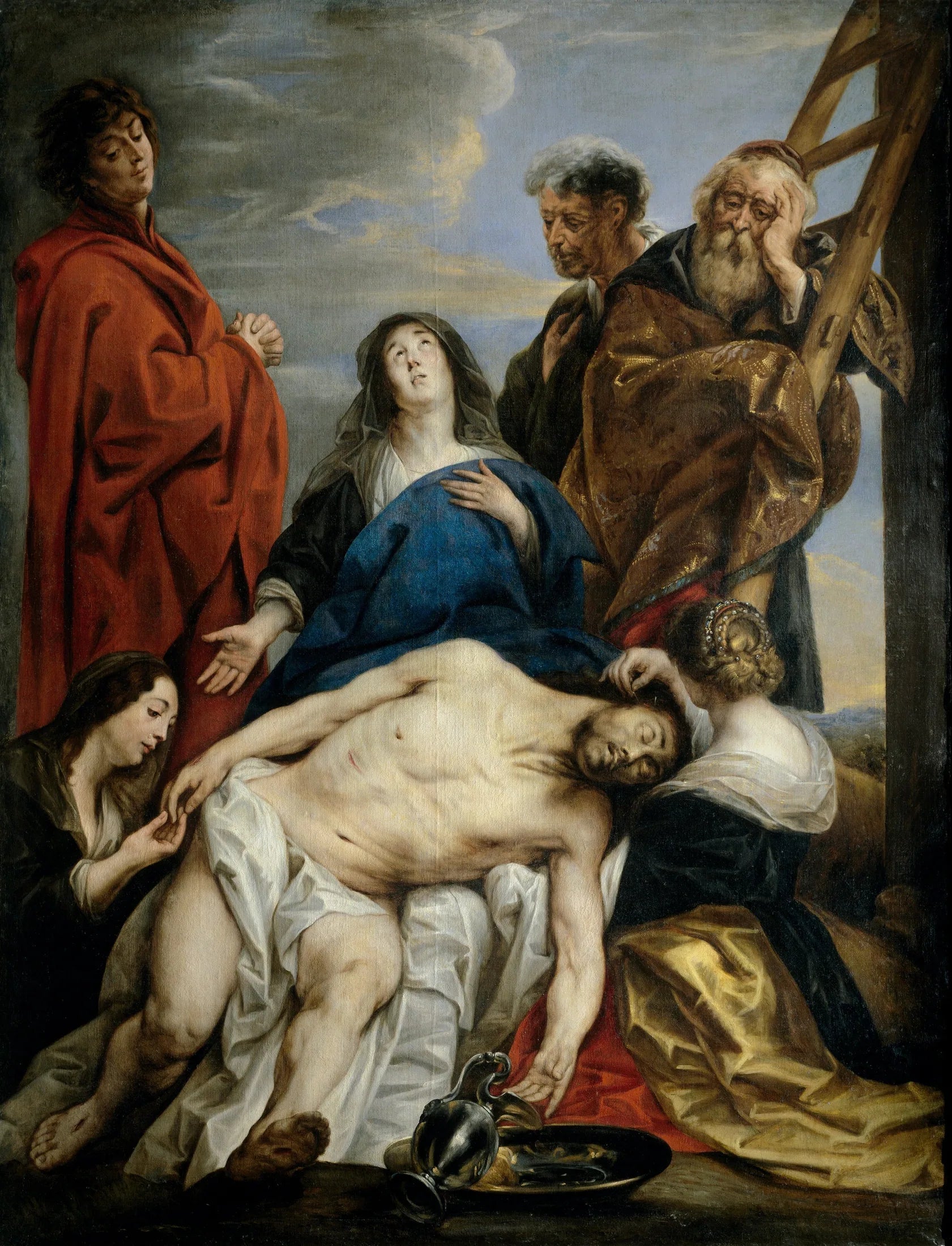 Pietà - Jacob Jordaens image 1 reproduction réalisée par Alpha Reproduction