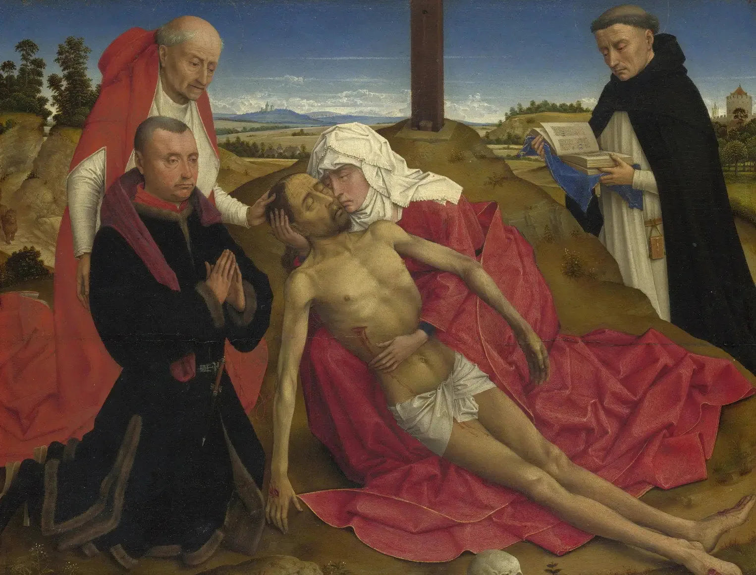 Pietà - Rogier van der Weyden image 1 reproduction de peinture à l’huile