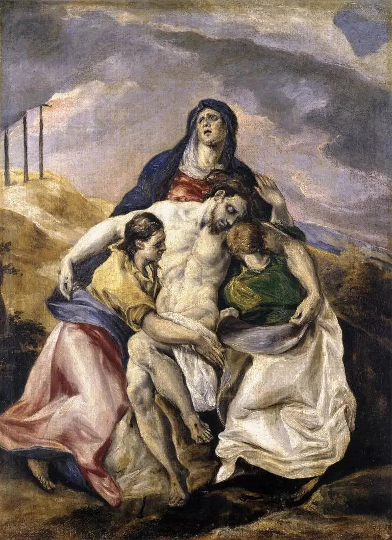 Piété - El Greco image 1 reproduction artisanale de tableau