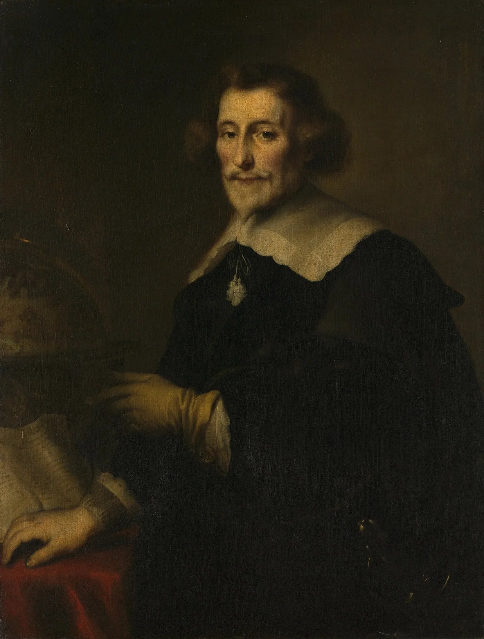 Pieter Cornelisz Hooft (1581-1647). Grand bailli de Muiden, historien et poète - Joachim von Sandrart image 1 reproduction artisanale de tableau