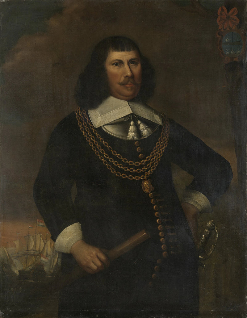 Pieter Florisse (vers 1605-58), vice-amiral du Noorderkwartier - Artiste inconnu du Rijksmuseum