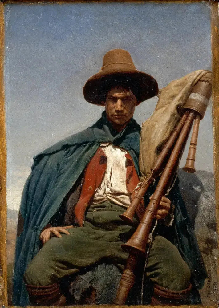 Pifferaro - Jean-Léon Gérôme image 1 reproduction d’œuvre d’art à l’huile