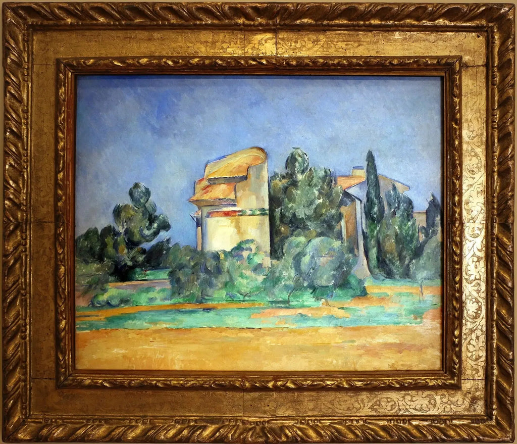 Pigeonnier de Bellevue - Paul Cézanne image 2 copie peinte à la main à l’huile