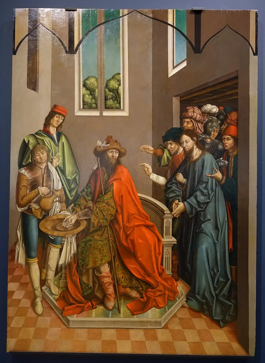 Pilate se lavant les mains - Fernando Gallego