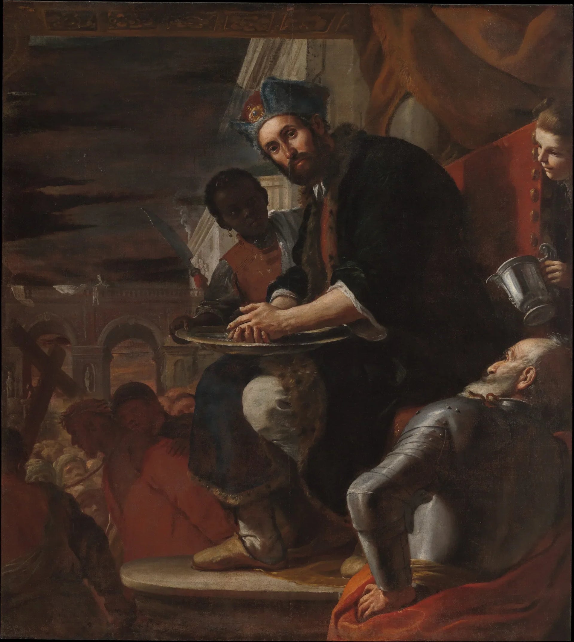Pilate se lavant les mains - Mattia Preti image 1 reproduction réalisée par Alpha Reproduction