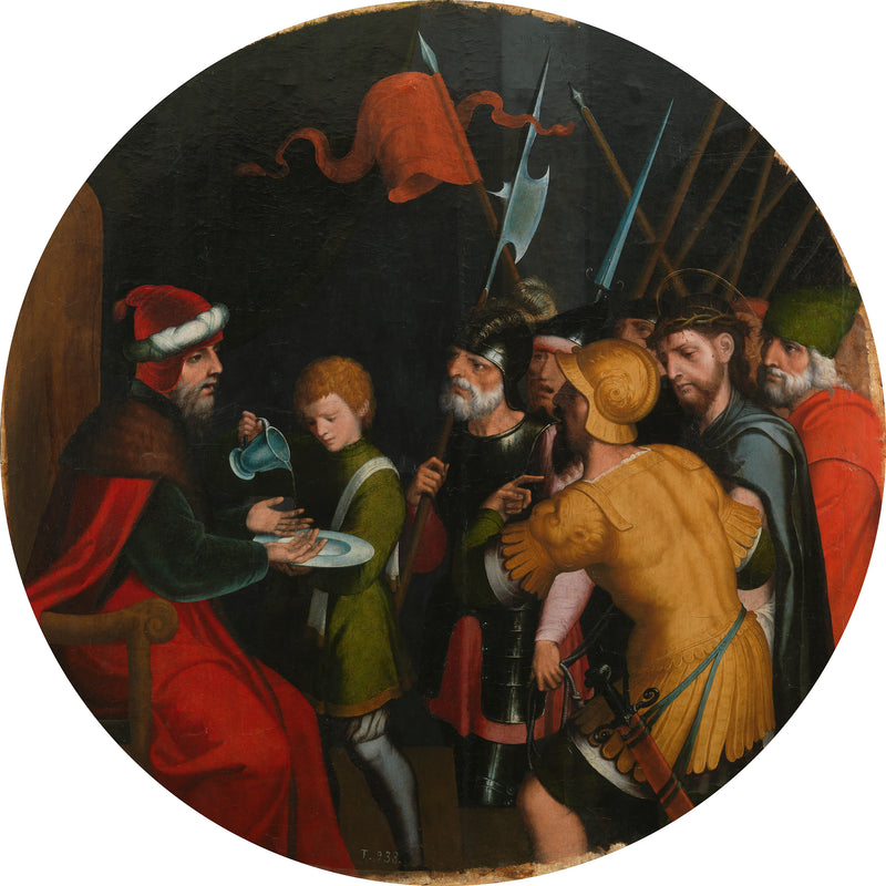 Pilate se lave les mains - Juan Correa de Vivar