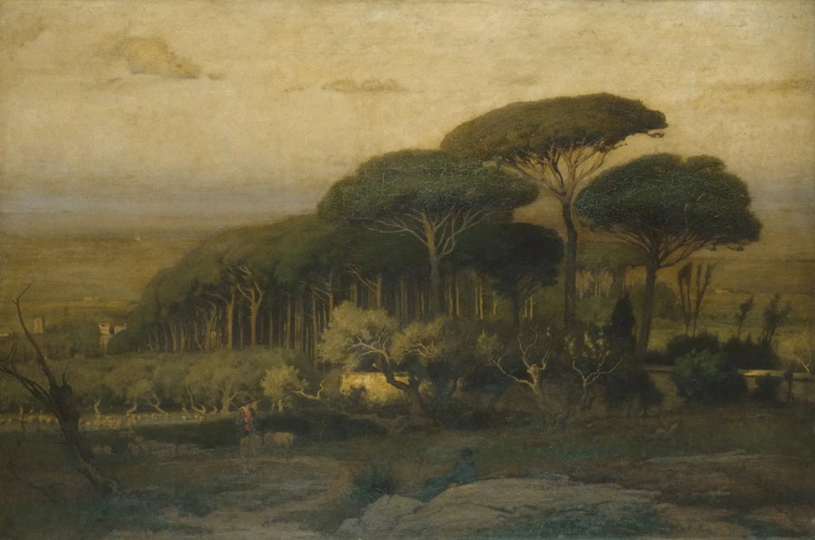 Pinède de la Villa Barberini - George Inness