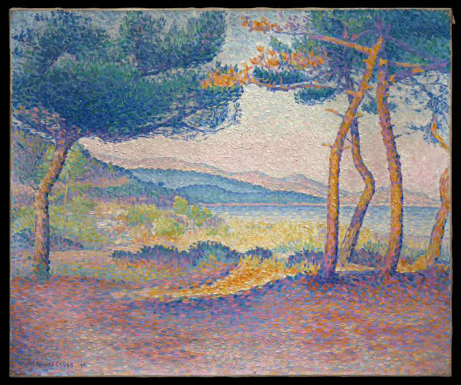 Pins le long du rivage - Henri-Edmond Cross (Henri-Edmond Delacroix)