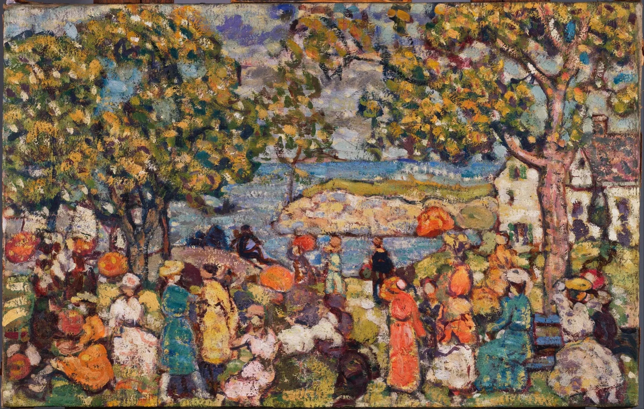 Pique-nique - Maurice Prendergast image 1 tableau peint à l’huile sur toile