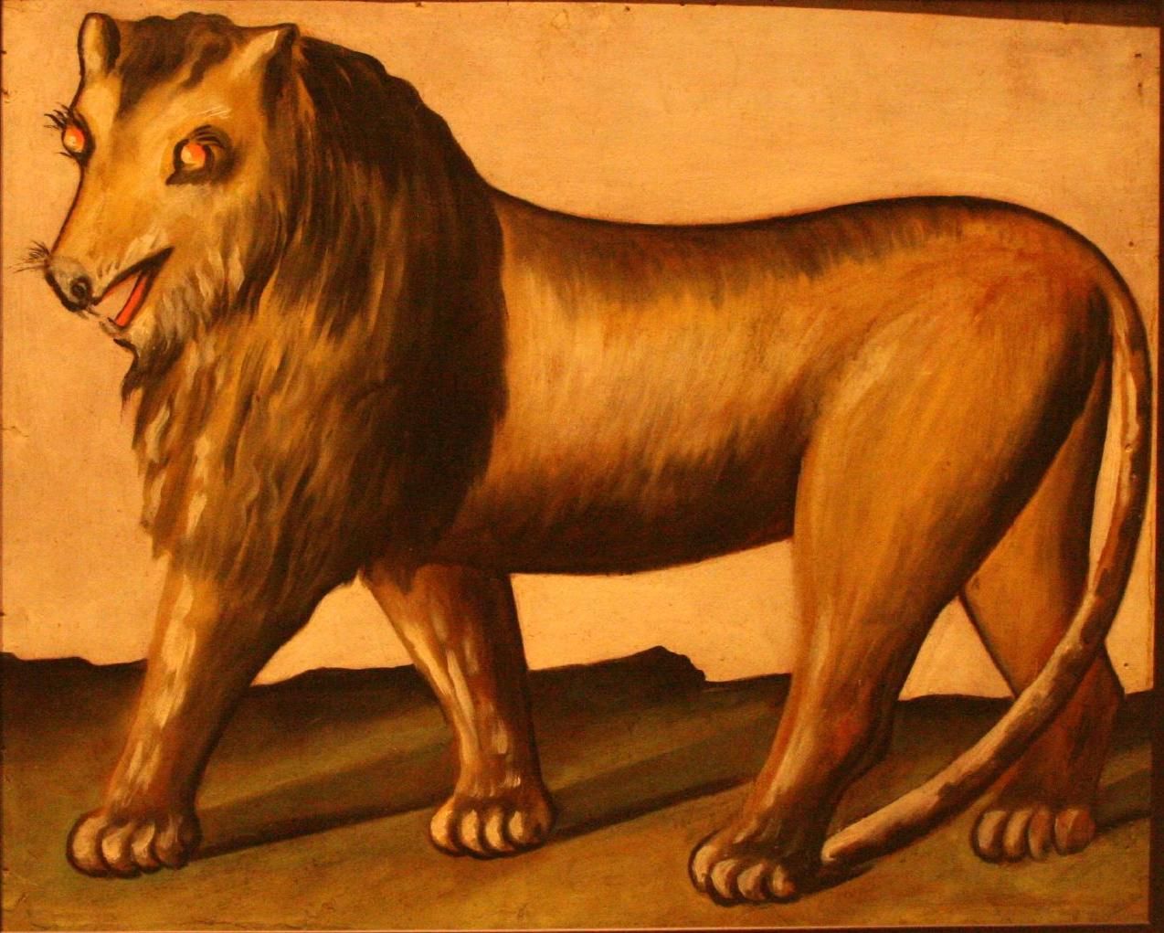 Le Lion - Niko Pirosmani
