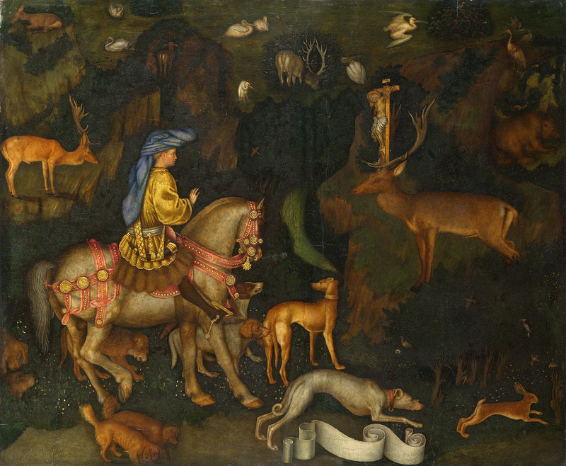La Vision de saint Eustache - Pisanello