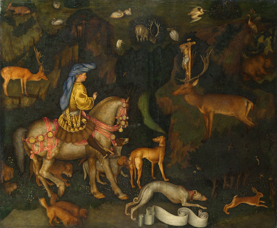 La Vision de saint Eustache - Pisanello