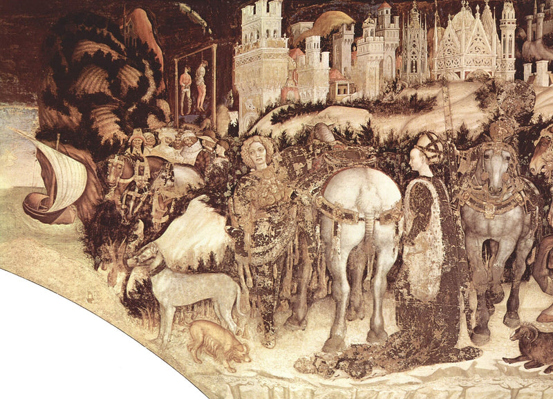 Saint Georges et la princesse - Pisanello