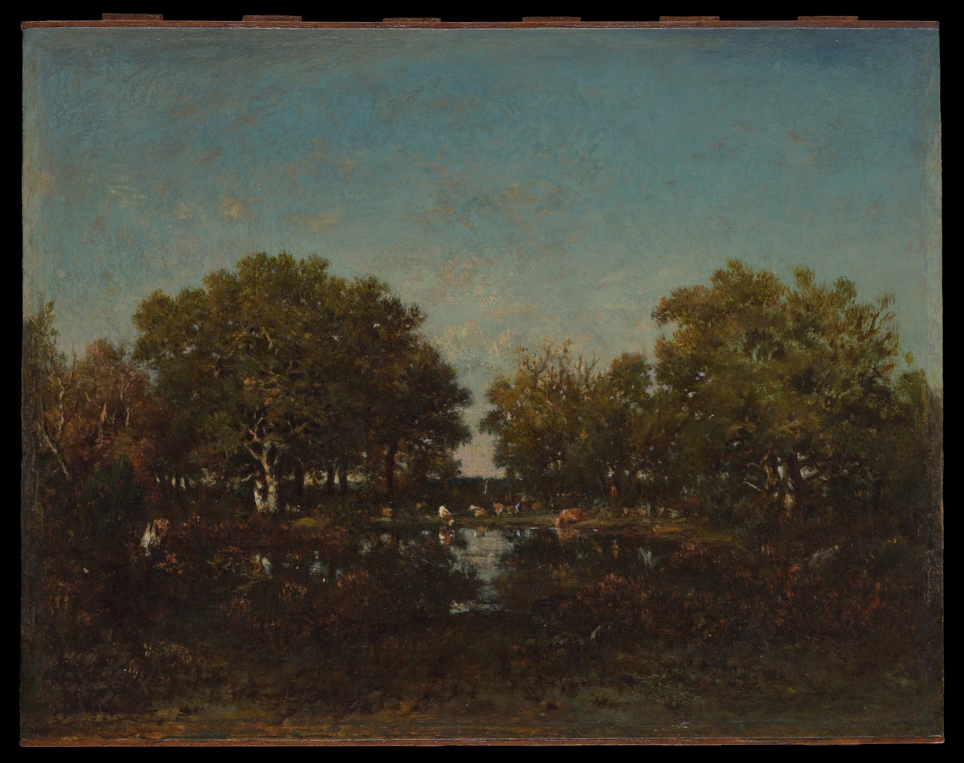 La Piscine (Mémoire de la Forêt de Chambord) - Théodore Rousseau