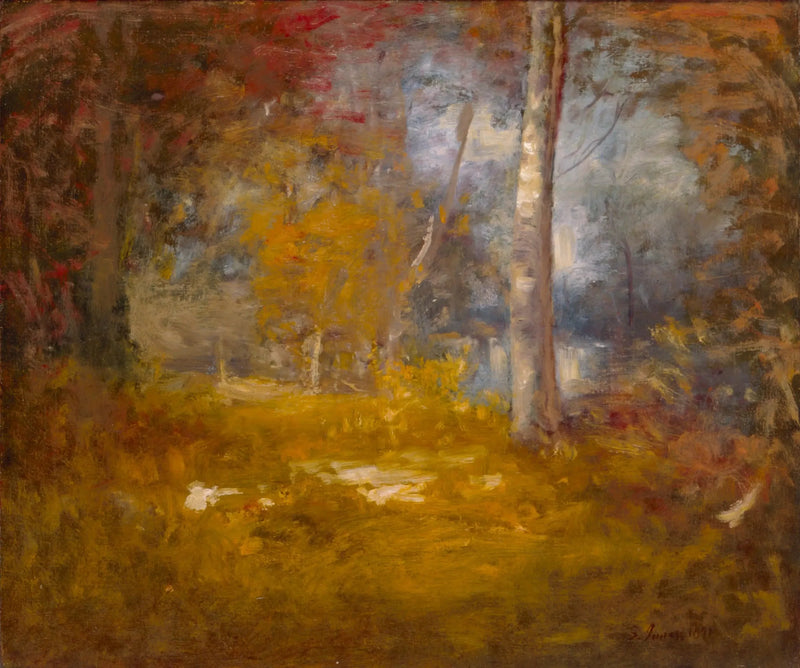 Piscine Woodland - George Inness