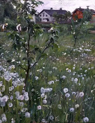 Pissenlits - Anders Zorn image 1 reproduction de peinture à l’huile