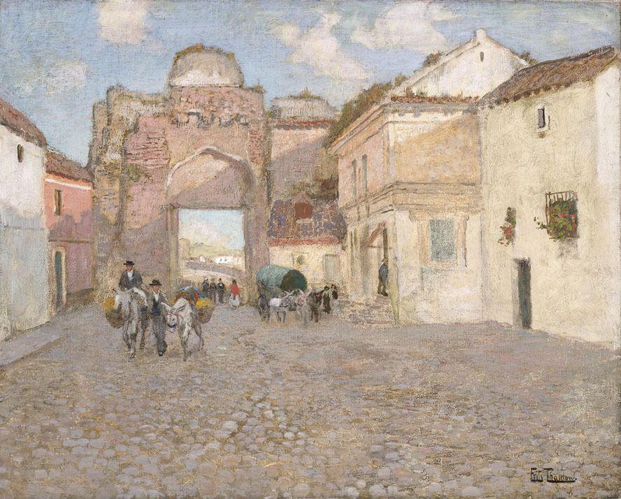 Place à Cordoue - Frits Thaulow