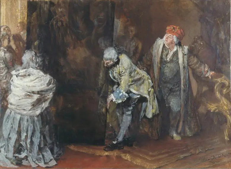 Place au grand Raphaël - Adolph von Menzel