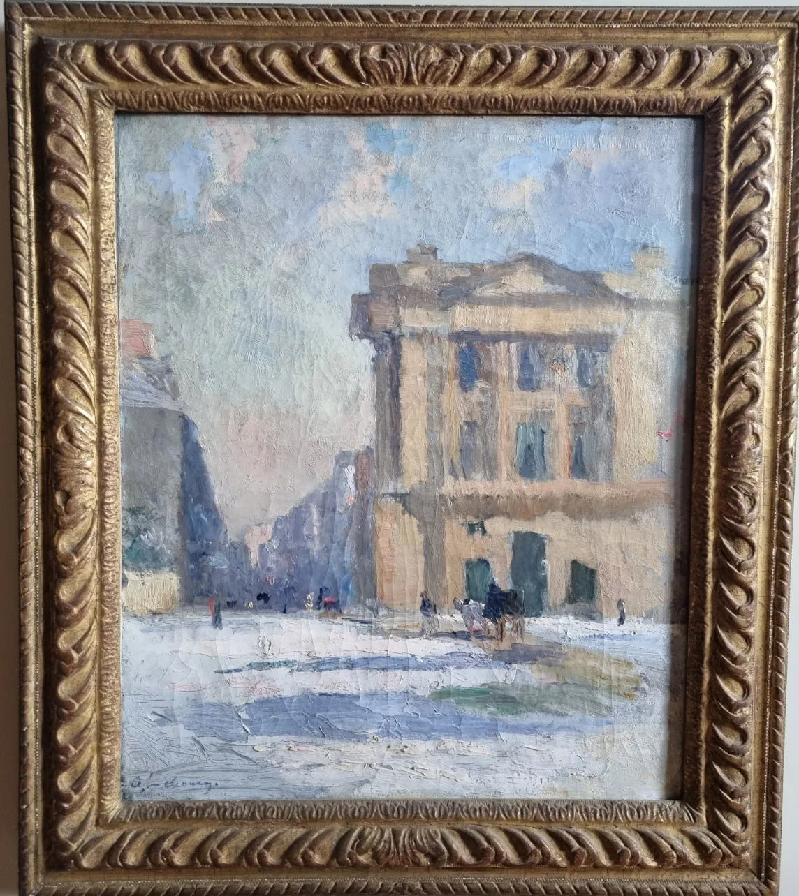 Place de la Concorde à Paris - Albert Lebourg image 1 tableau peint à l’huile sur toile