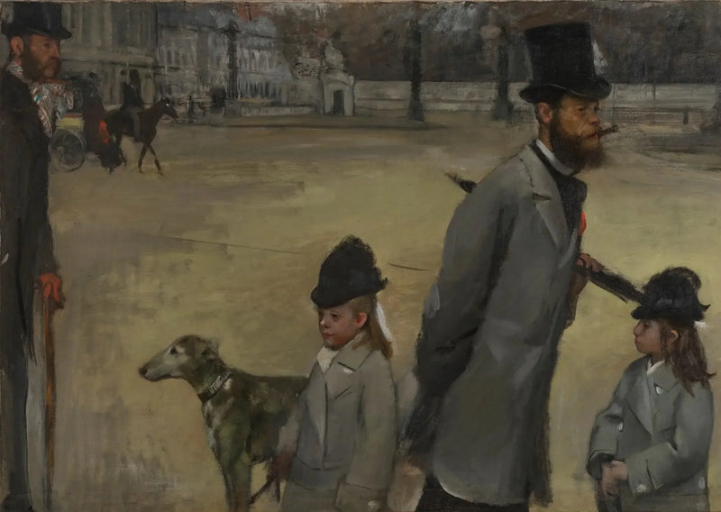 Place de la Concorde - Edgar Degas