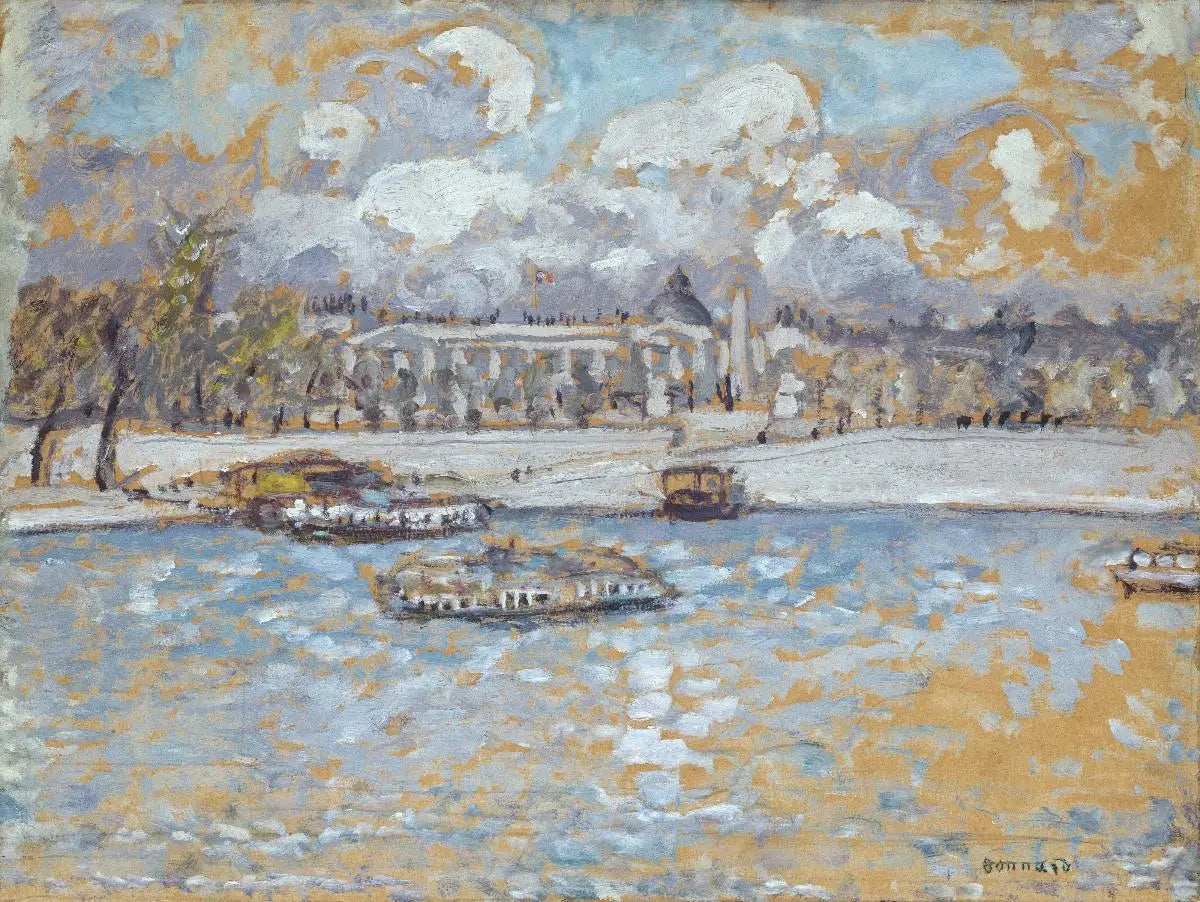 Place de la Concorde - Pierre Bonnard image 1 reproduction de peinture à l’huile