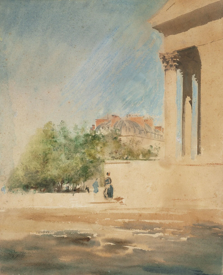 Place de la Madeleine - II - Giuseppe De Nittis