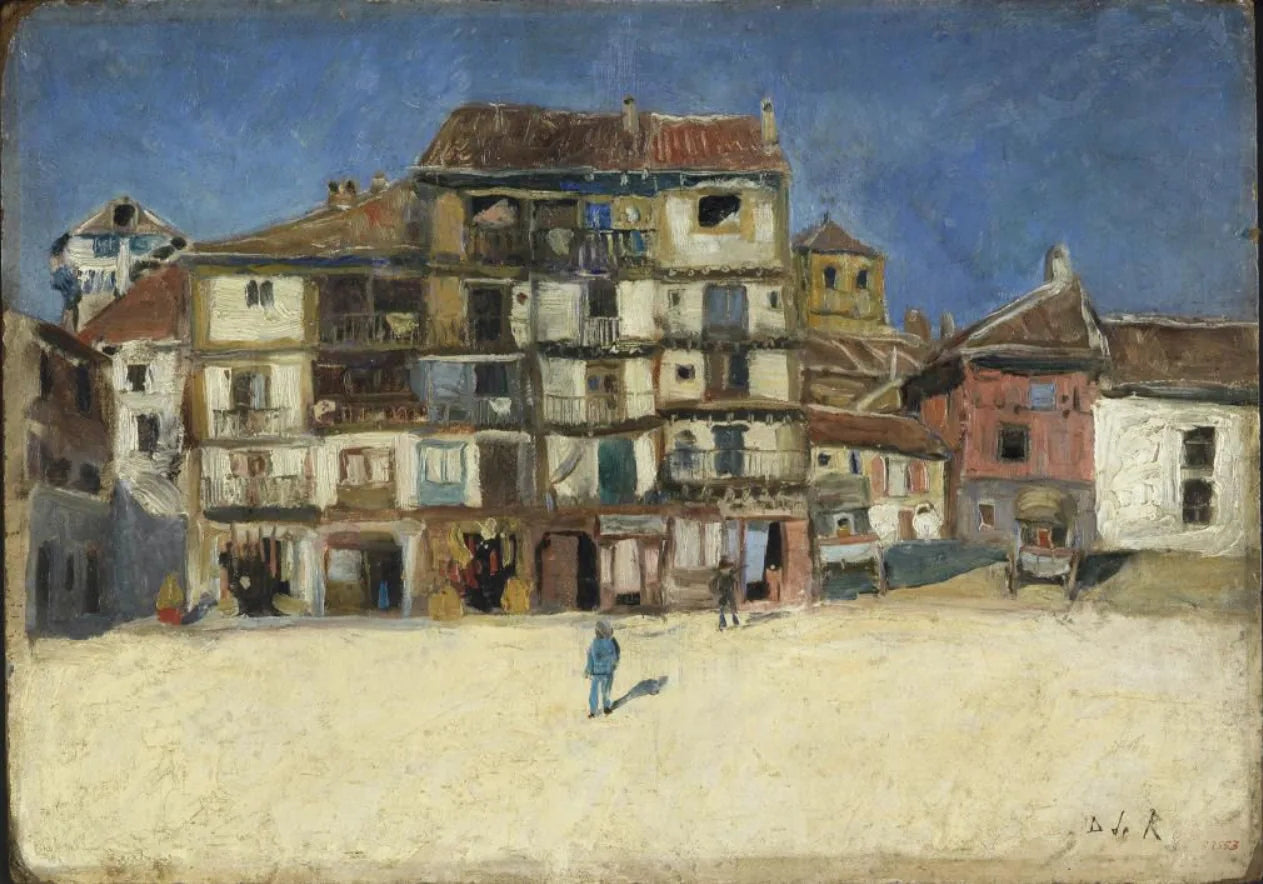 Place de Ségovie - Darío de Regoyos image 1 reproduction d’œuvre d’art à l’huile