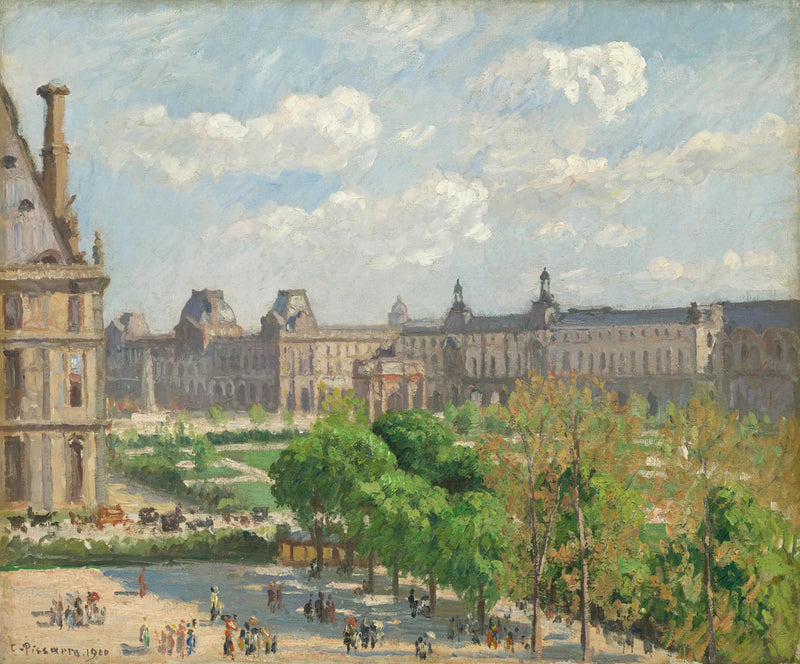 Place du Carrousel, Paris - Camille Pissarro