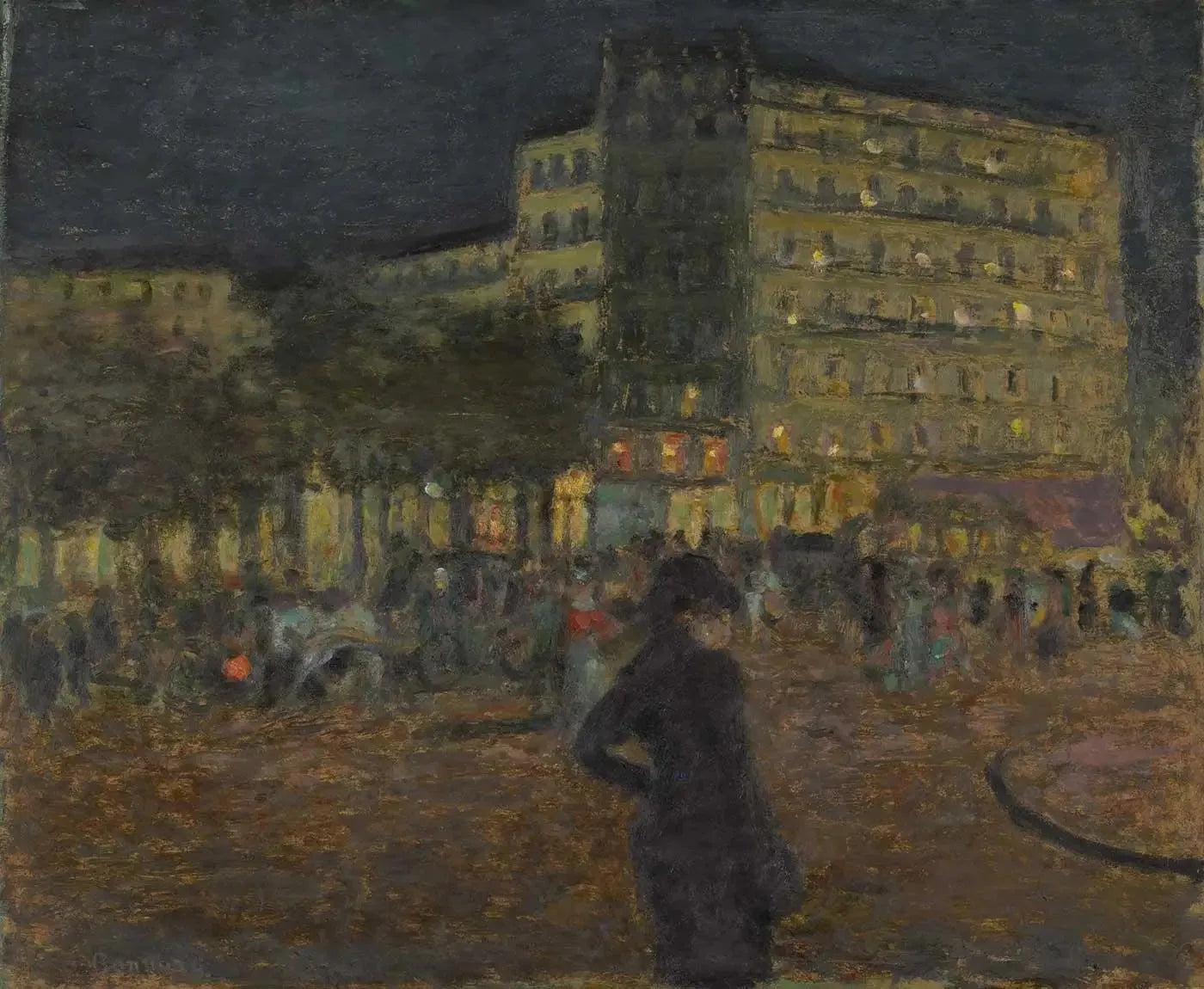 Place Pigalle - Pierre Bonnard image 1 copie peinte à la main à l’huile