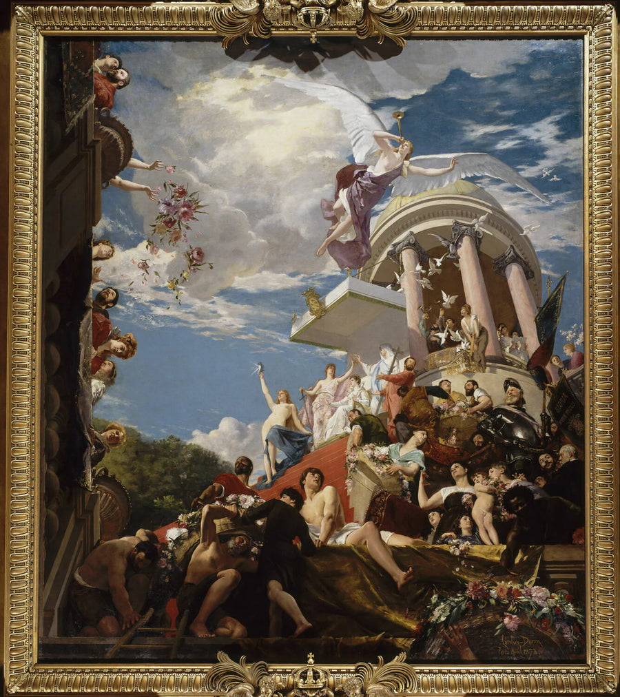 Plafond : Gloria Mariae Medicis, dit Le triomphe de Marie de Médicis - Carolus-Duran