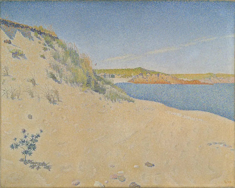Plage à Saint Briac - Paul Signac