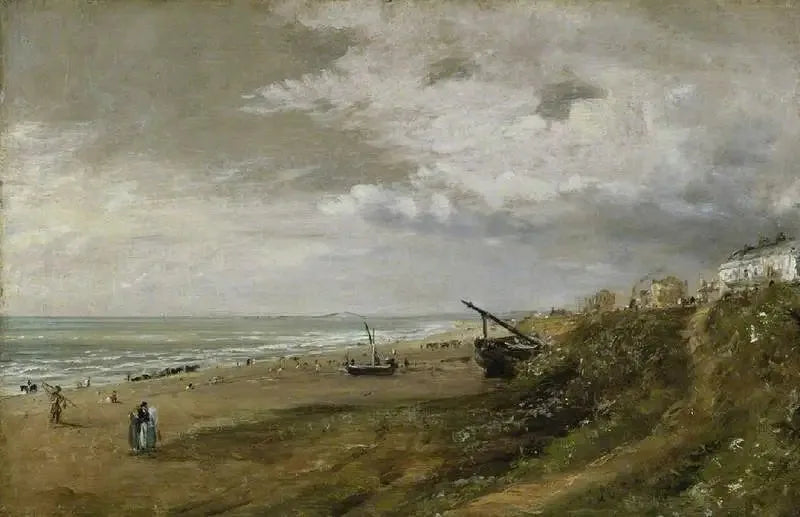 Plage de Hove - John Constable image 1 copie peinte à la main à l’huile