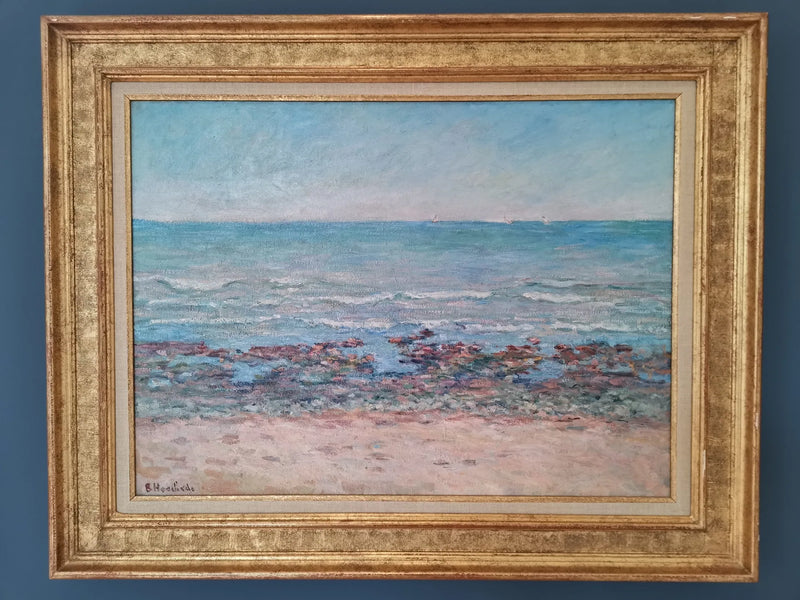 Plage de la côte normande - Blanche Hoschedé Monet