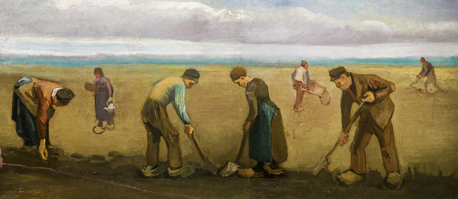 Plantation de pommes de terre, F172 – Vincent van Gogh