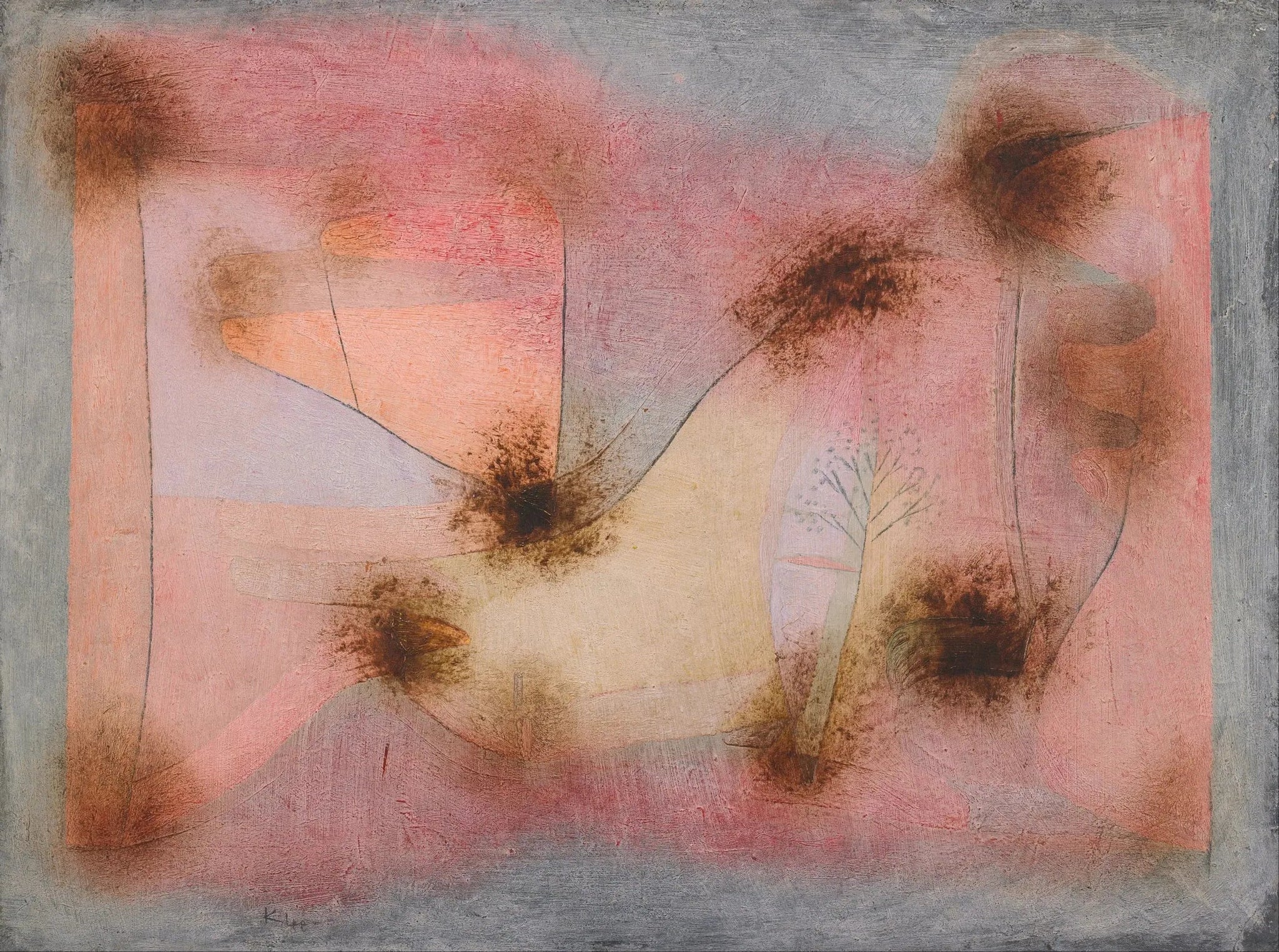Plantes rustiques - Paul Klee image 1 tableau peint à l’huile sur toile