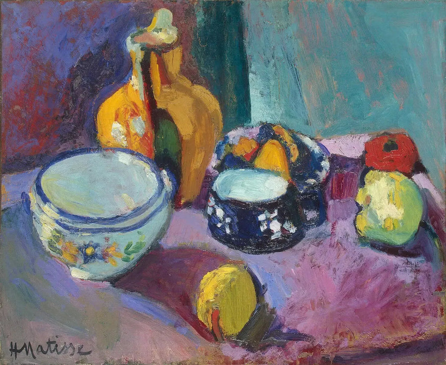Plats et fruits - Henri Matisse