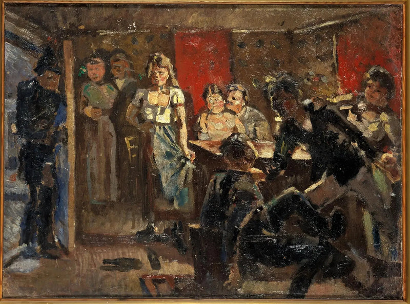 Plongée à Vaterland - Edvard Munch