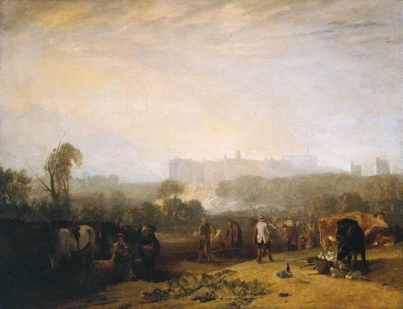 Ploughing Up Turnips, near Slough (‘Windsor’) - J. M. W. Turner