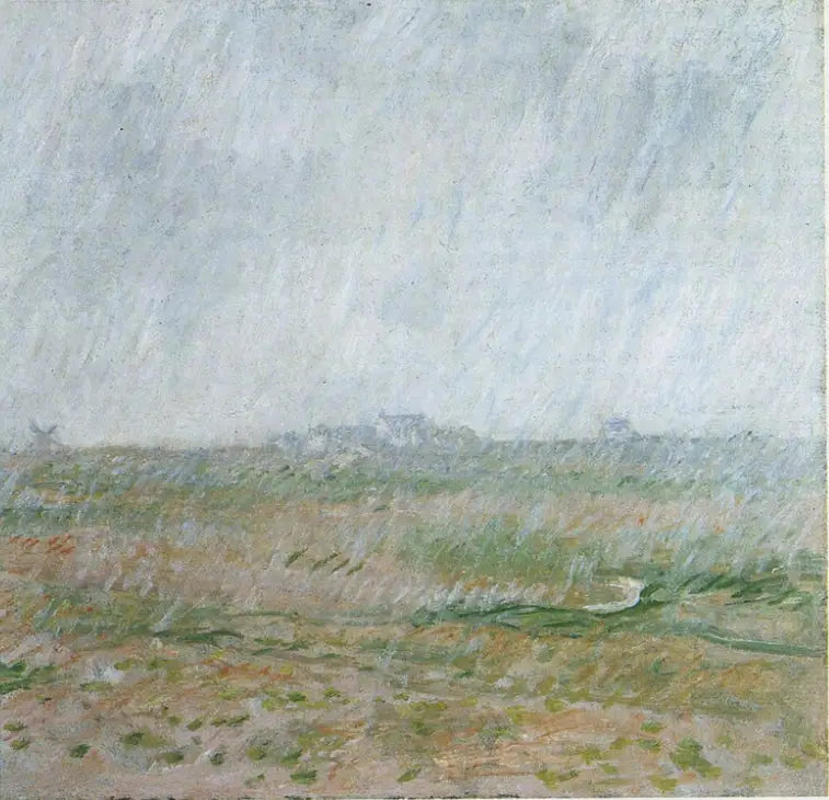 Pluie à Belle-Île - Claude Monet