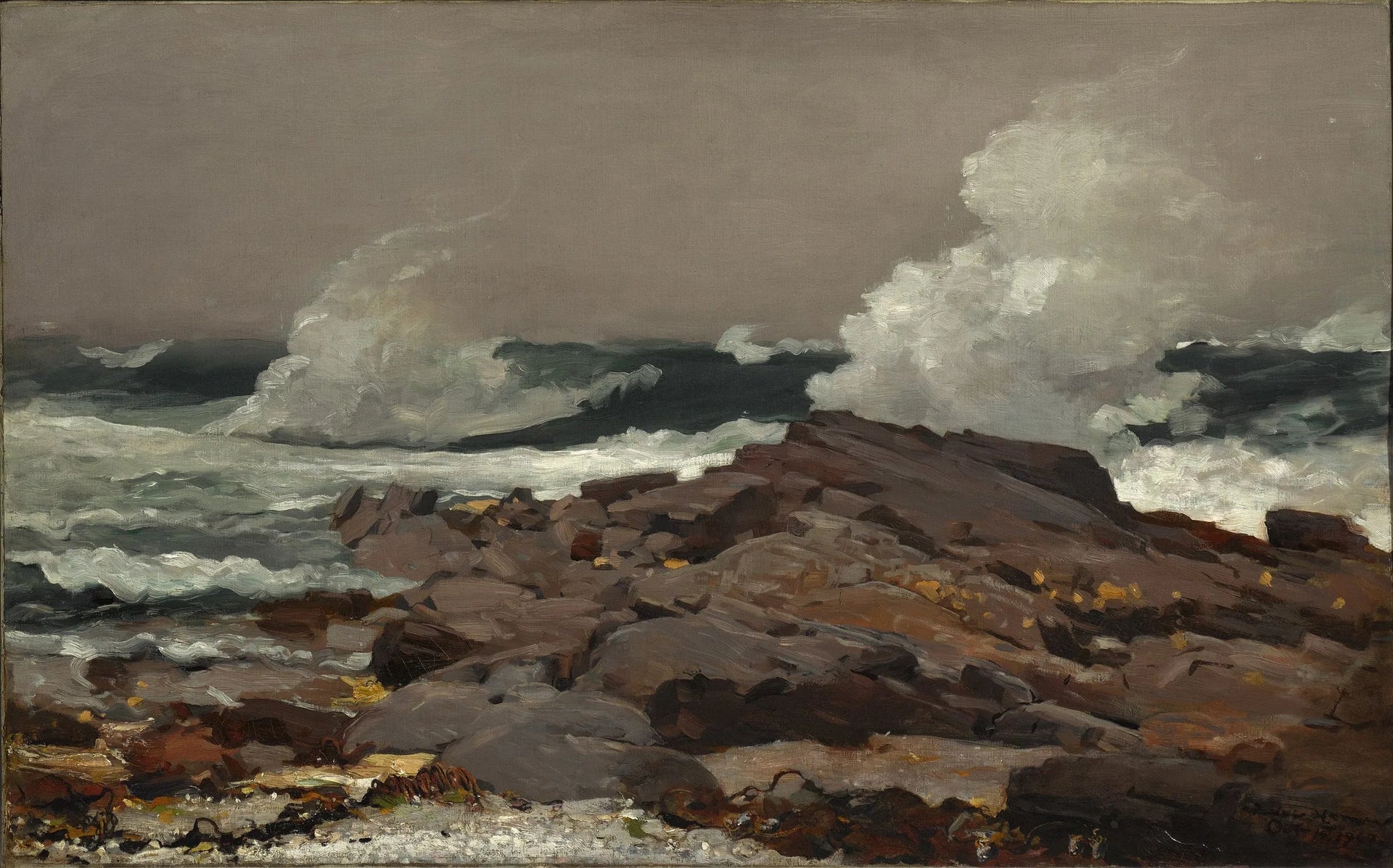 Pointe Est - Winslow Homer image 1 reproduction de peinture à l’huile